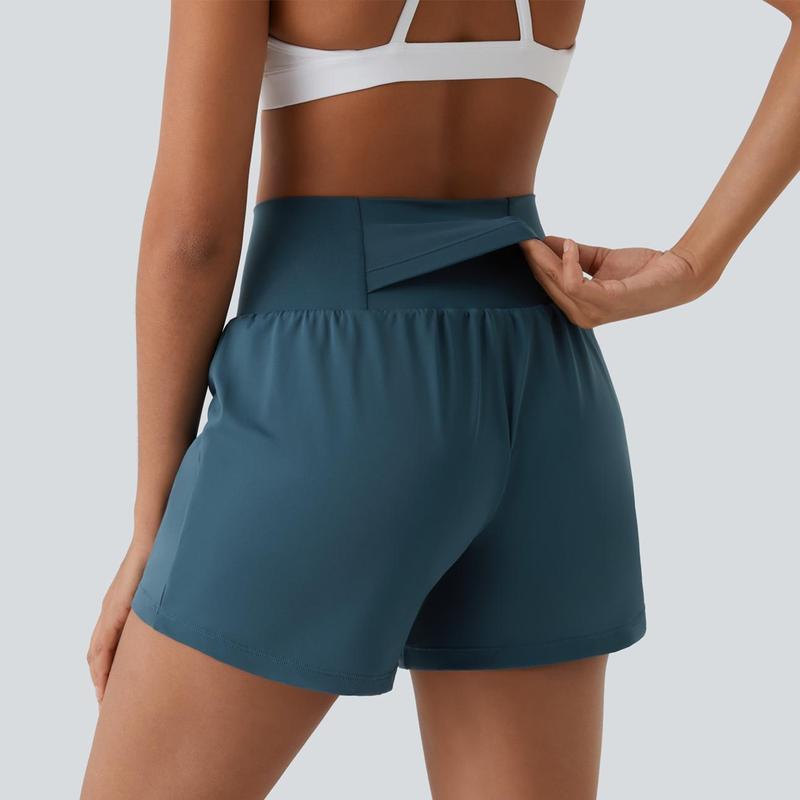 2-piece High Waisted Yoga Shorts