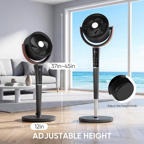 Harbor Breeze Adjustable Bedroom Pedestool Fan