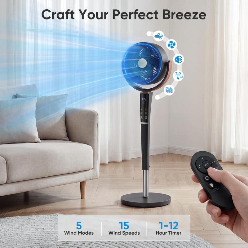 Harbor Breeze Adjustable Bedroom Pedestool Fan